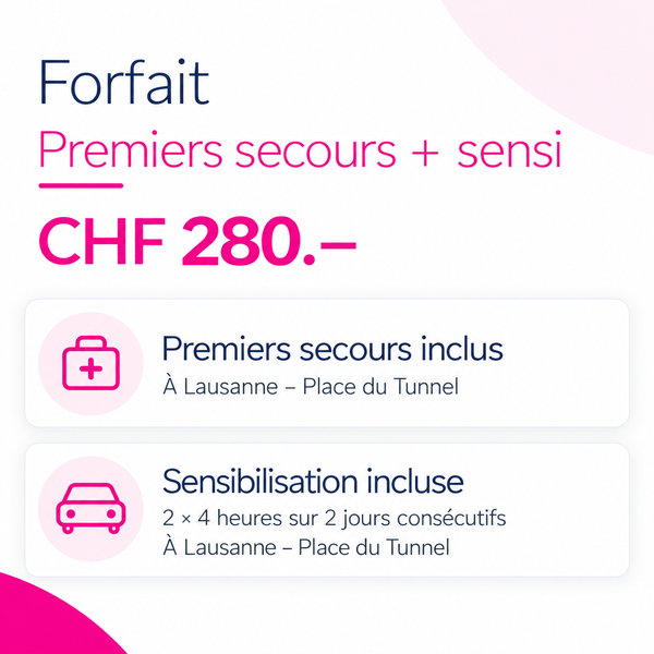 Forfait Sensibilisation et Premiers secours