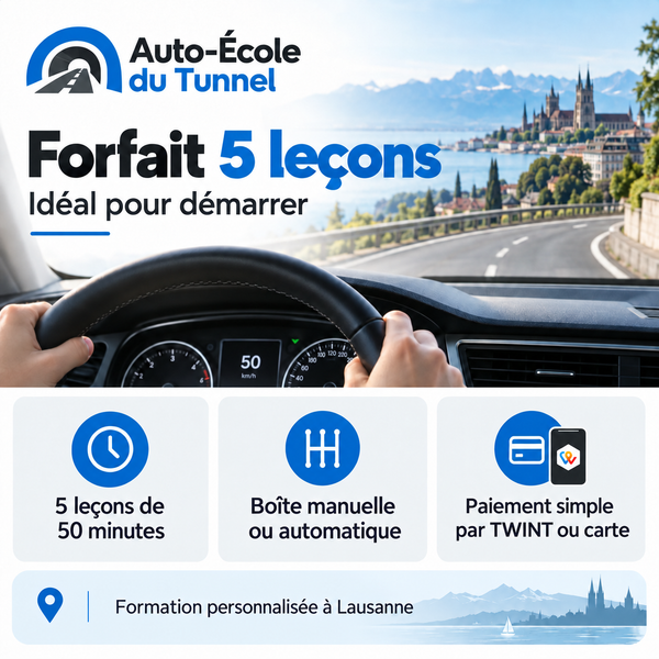 Forfait 5 leçons